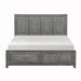 Garretson Platform Bed with Footboard Storage