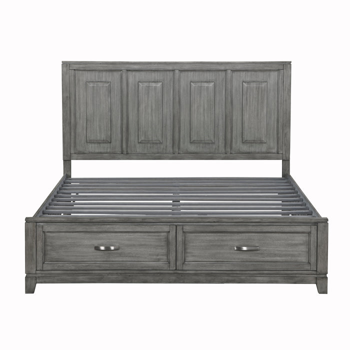 Garretson Platform Bed with Footboard Storage