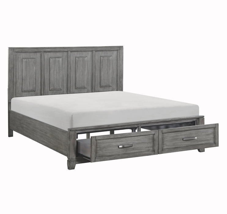 Garretson Platform Bed with Footboard Storage