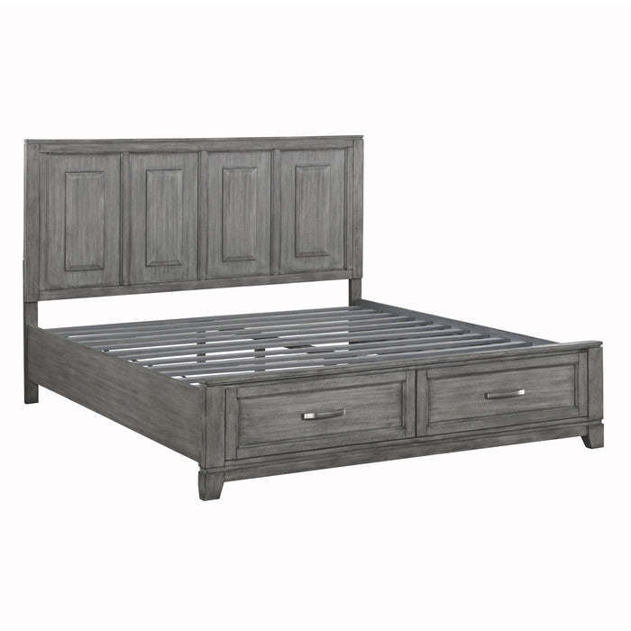 Garretson Platform Bed with Footboard Storage