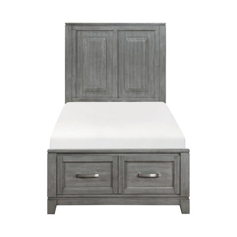 Garretson Platform Bed with Footboard Storage