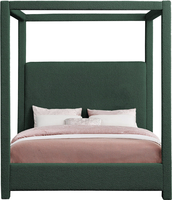 Eden Boucle Fabric Upholstered Bed