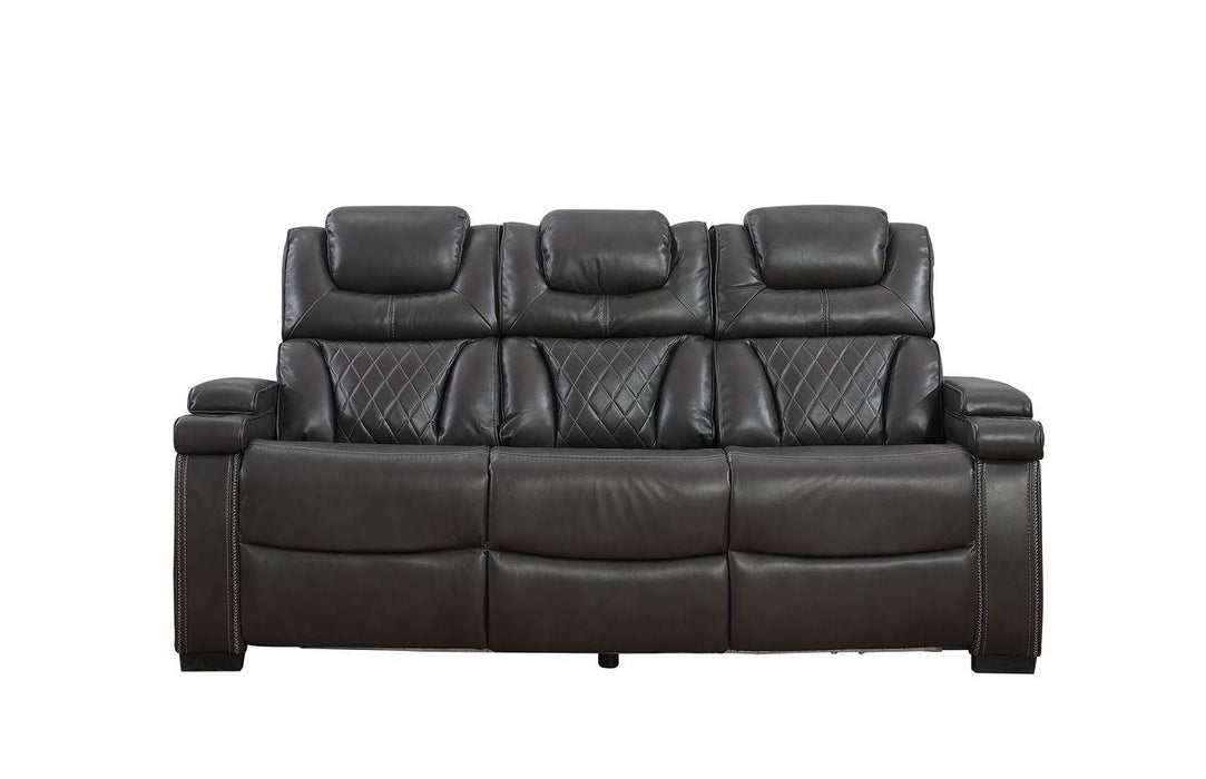 Braden (gray) (pwr) Living Room Set