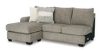 Creswell Left-Arm Facing Sofa Chaise