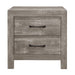 Corbin Night Stand - Gray
