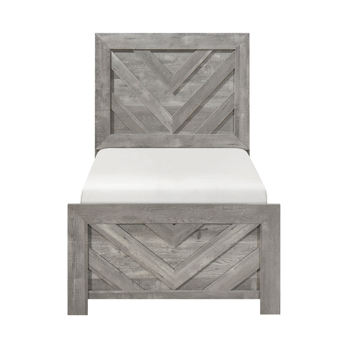 Corbin Bed (1534NPGYK) - Twin