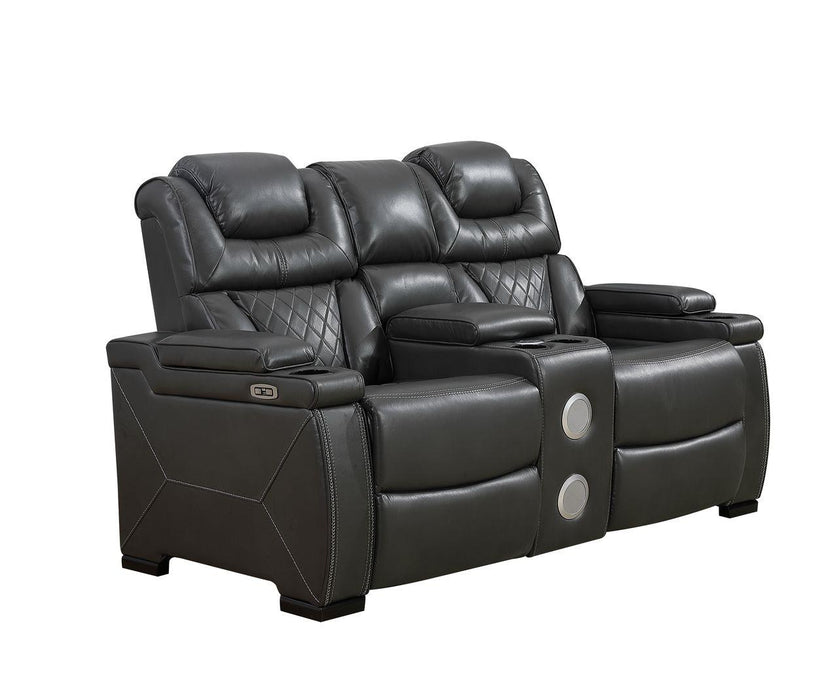 Braden (gray) (pwr) Living Room Set