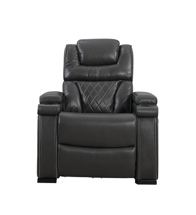 Braden (gray) (pwr) Living Room Set