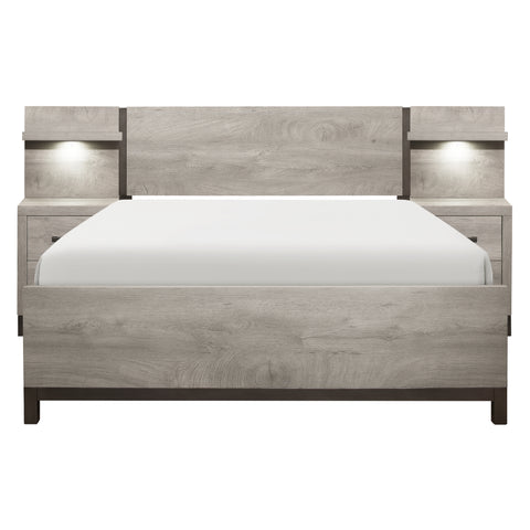 Zephyr 5pc Set California King Wall Bed (CKB+2NS+2NS-P)