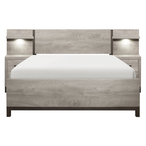 Zephyr 5pc Set California King Wall Bed (CKB+2NS+2NS-P)