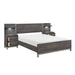 Zephyr 5pc Set Full Wall Bed (FB+2NS+2NS-P)