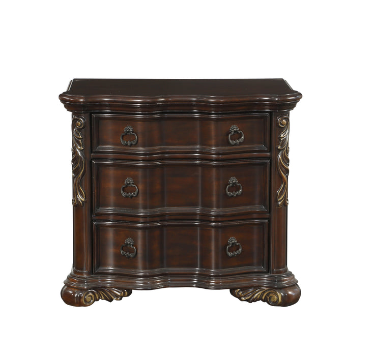  Marble Top Night Stand 1603-4M