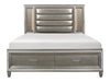 Tamsin Platform Bed with Footboard Storage, LED Lighting