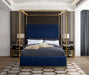 Jones Velvet Upholstered Bed