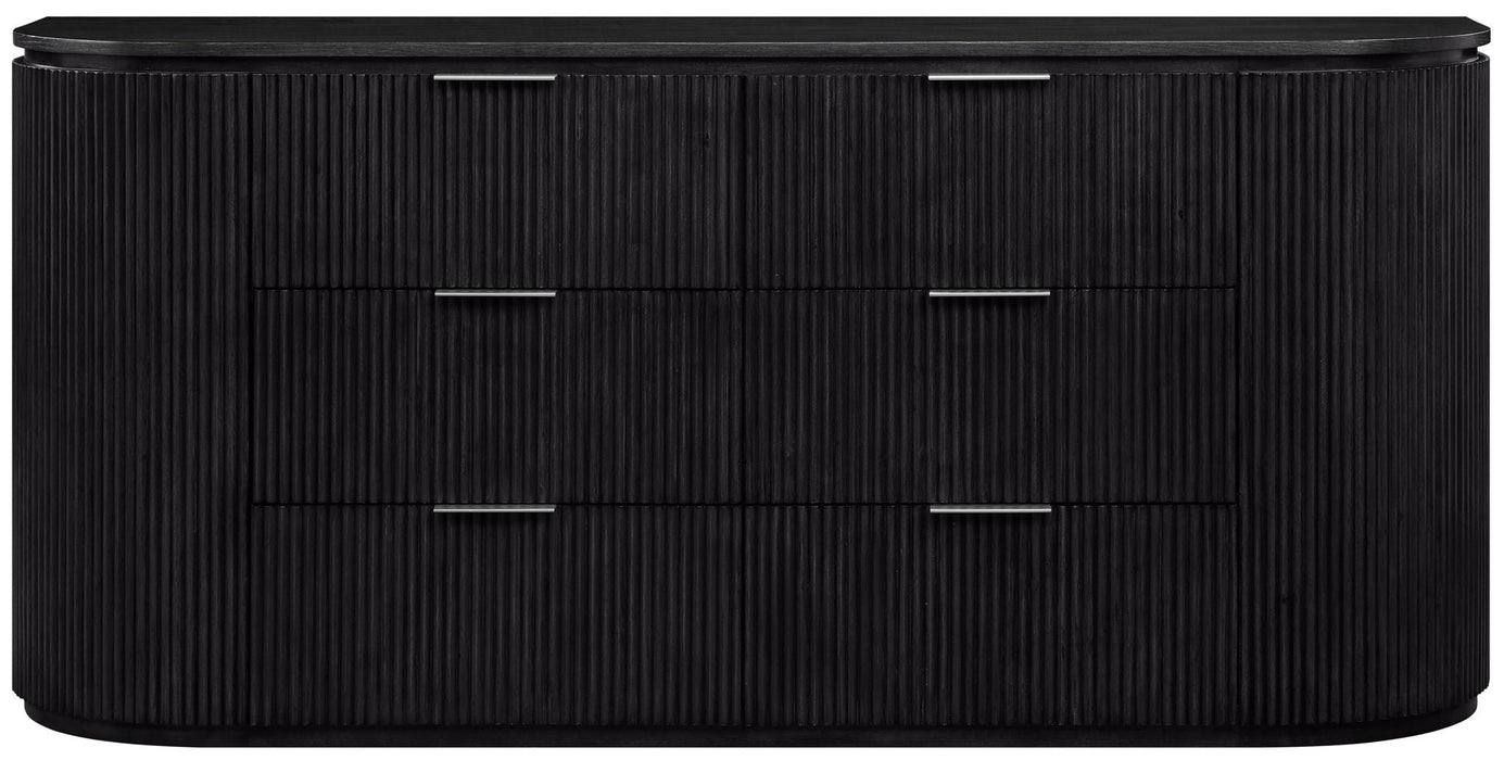Astrid Solid Wood And Oak Veneer Dresser