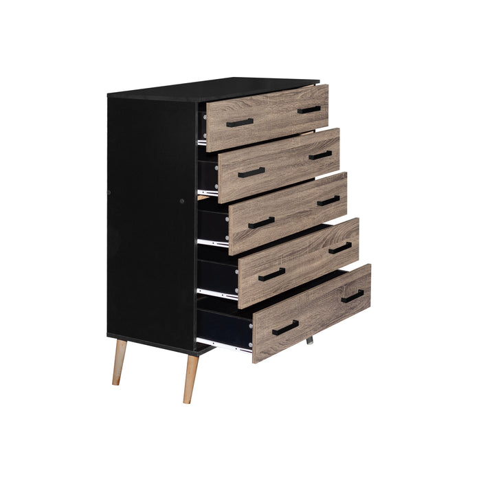 WC14-0018 Chest 5 Drawers