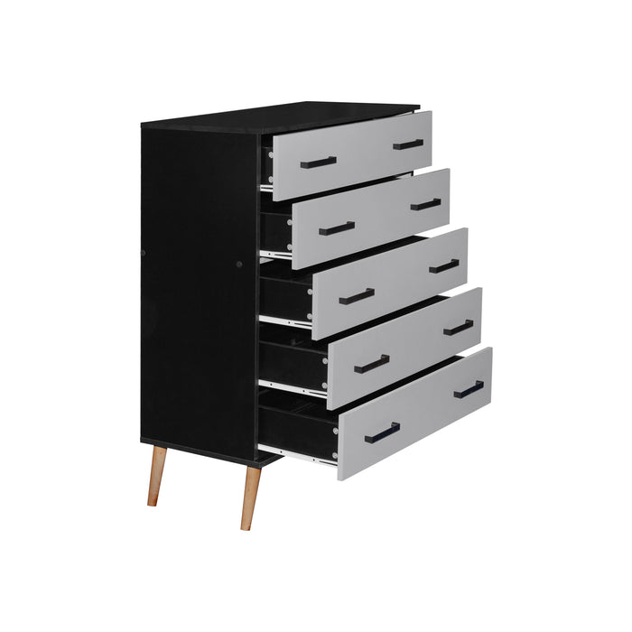 WC14-0018 Chest 5 Drawers