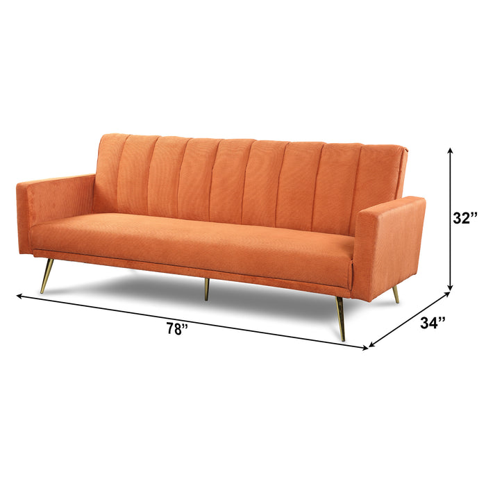 Sofa Bed in Corduroy