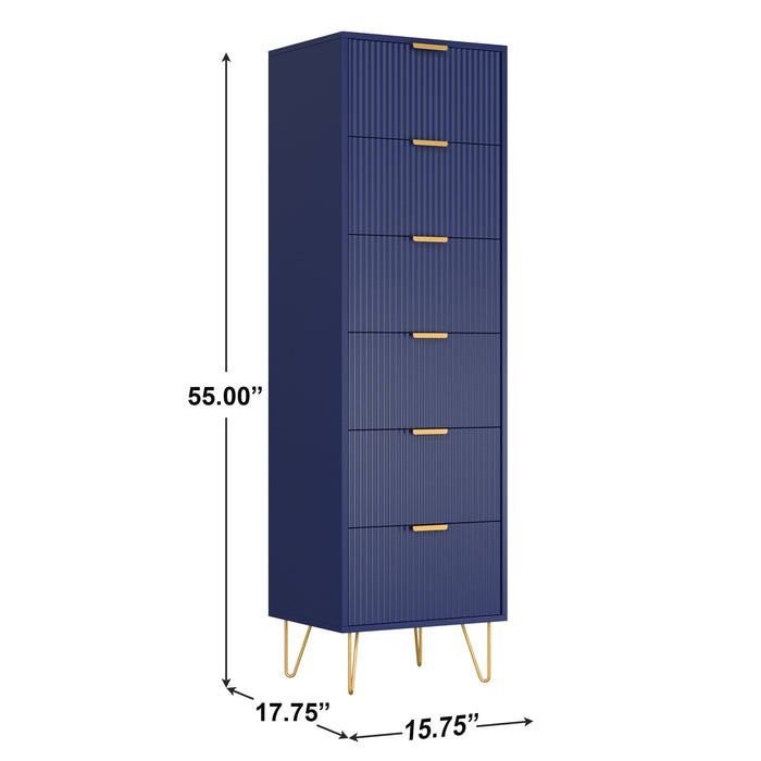 wcp-600 6 drawers lingerie chest