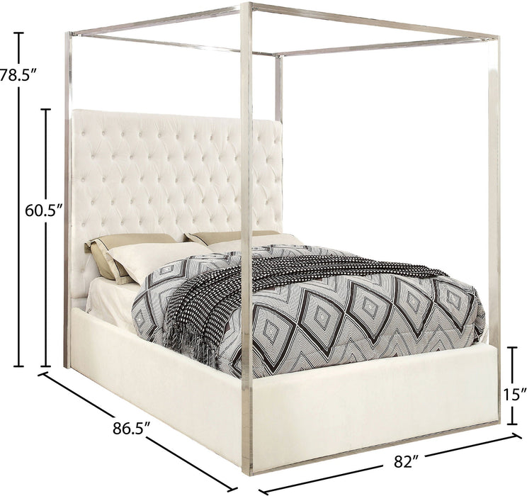 Porter Velvet Upholstered Bed