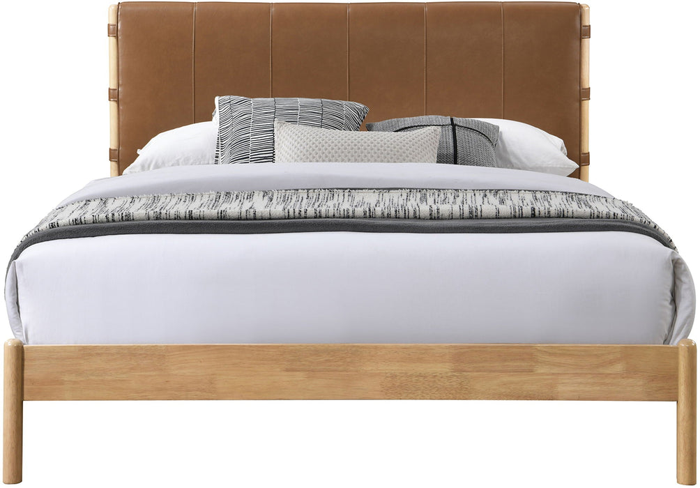 Asher Vegan Leather Upholstered Bed