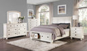 Laurelin Sleigh Platform Bed with Footboard Storage