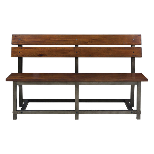 Holverson Bench with Back