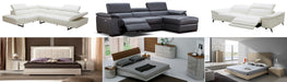 1717 Italian Leather Sectional 