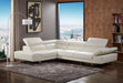 1717 Italian Leather Sectional 