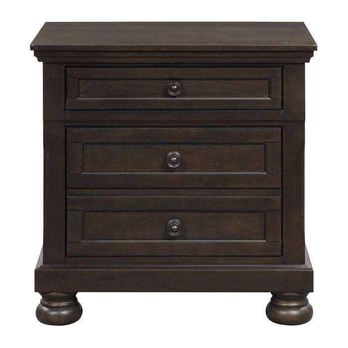 Begonia Night Stand with Hidden Drawer