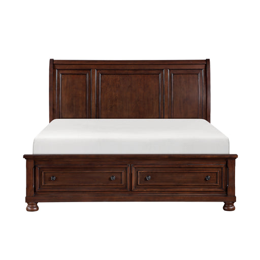 Begonia Platform Bed with Footboard Storage (1718FNC) - Full