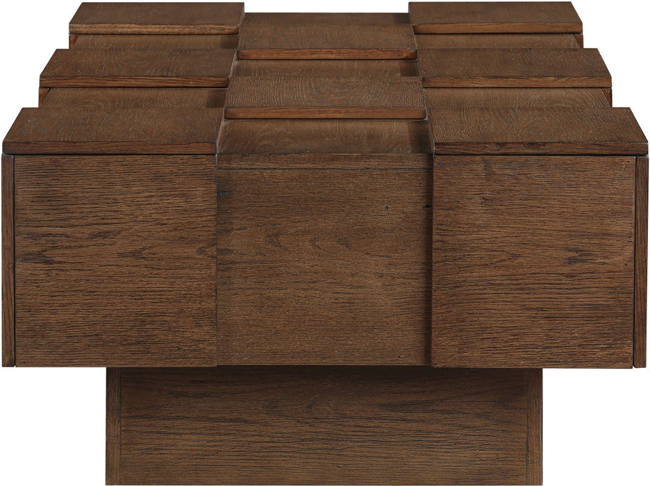 Anzio Oak Veneer Coffee Table