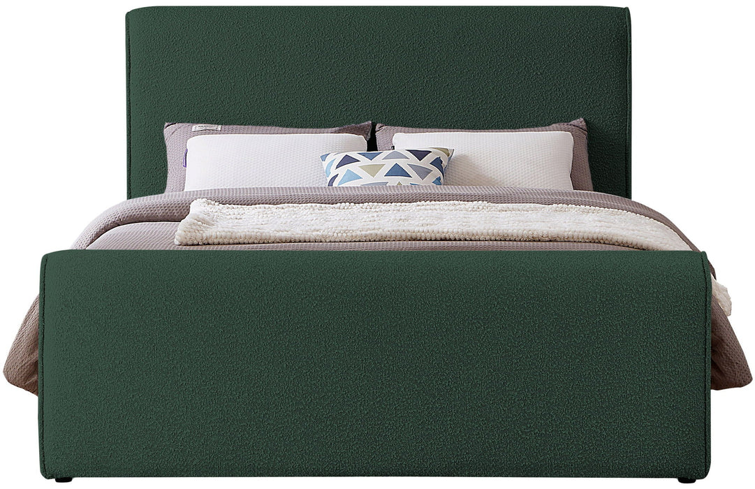 Stylus Boucle Fabric Upholstered Bed
