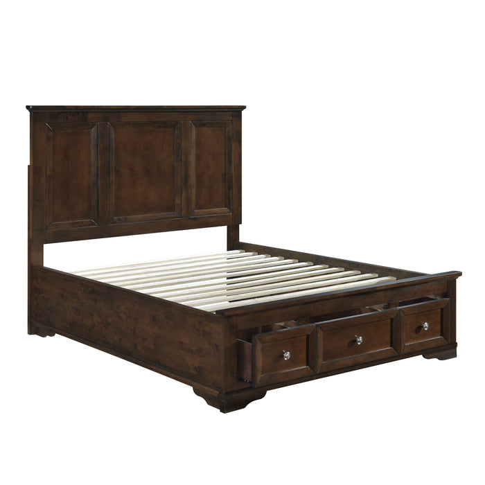 Eunice Platform Bed with Footboard Storage