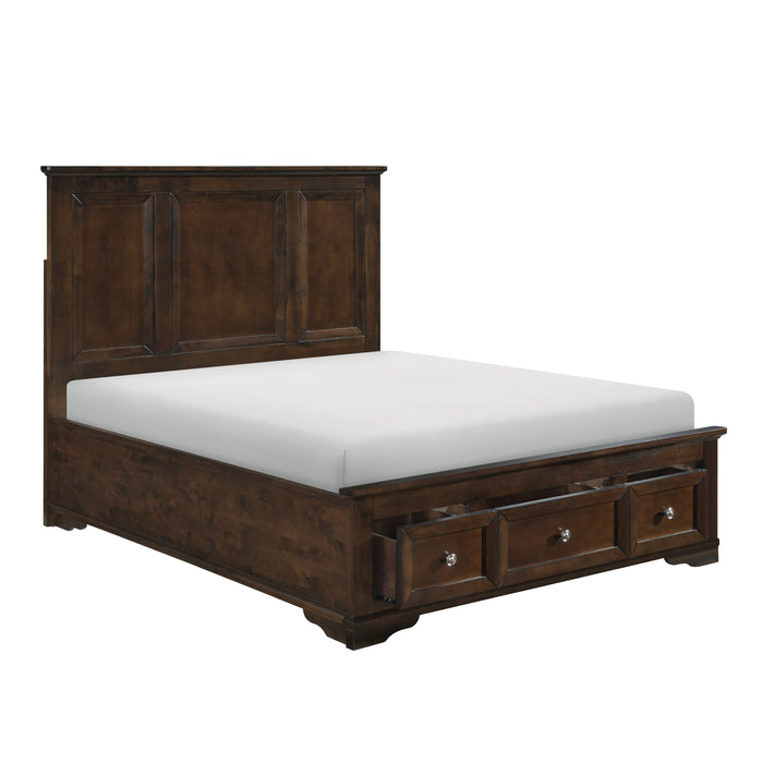 Eunice Platform Bed with Footboard Storage