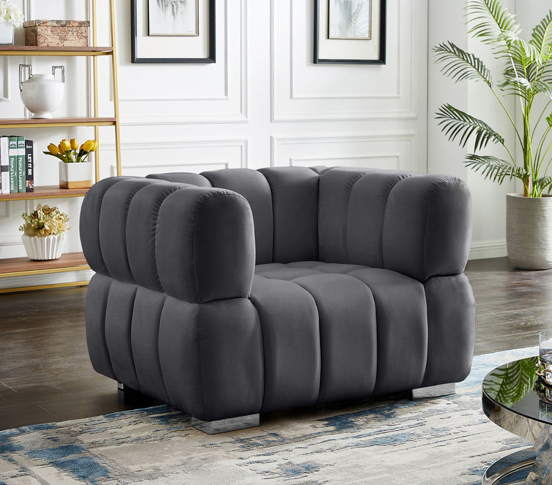 Gwen Velvet Upholstered Chair