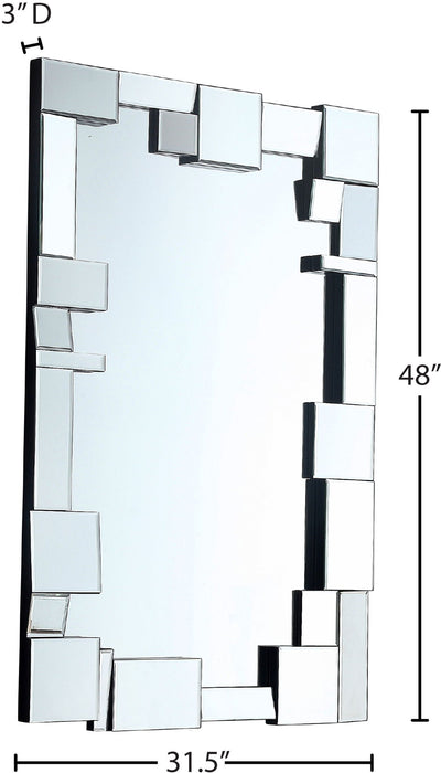 Jade 31.5" W X 48" H Mirror