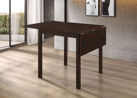 Mesa de comedor extensible rectangular Kelso de 52 pulgadas, color capuchino