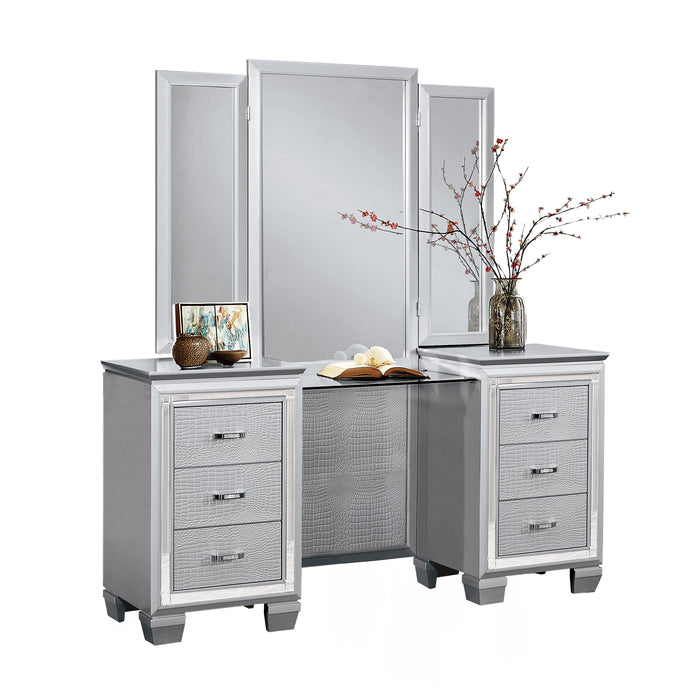 Allura (3)Vanity Dresser with Mirror