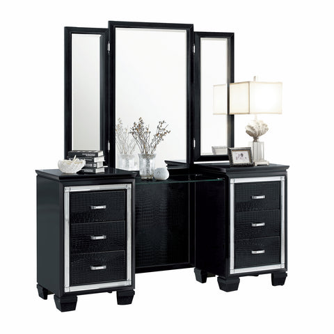 Allura Dressing Table with Mirror