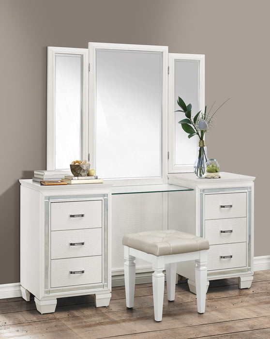 Allura (3)Vanity Dresser with Mirror