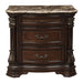 Antoinetta Night Stand, Marble Top