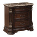 Antoinetta Night Stand, Marble Top