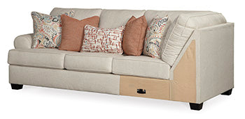 Amici Left-Arm Facing Sofa with Corner Wedge