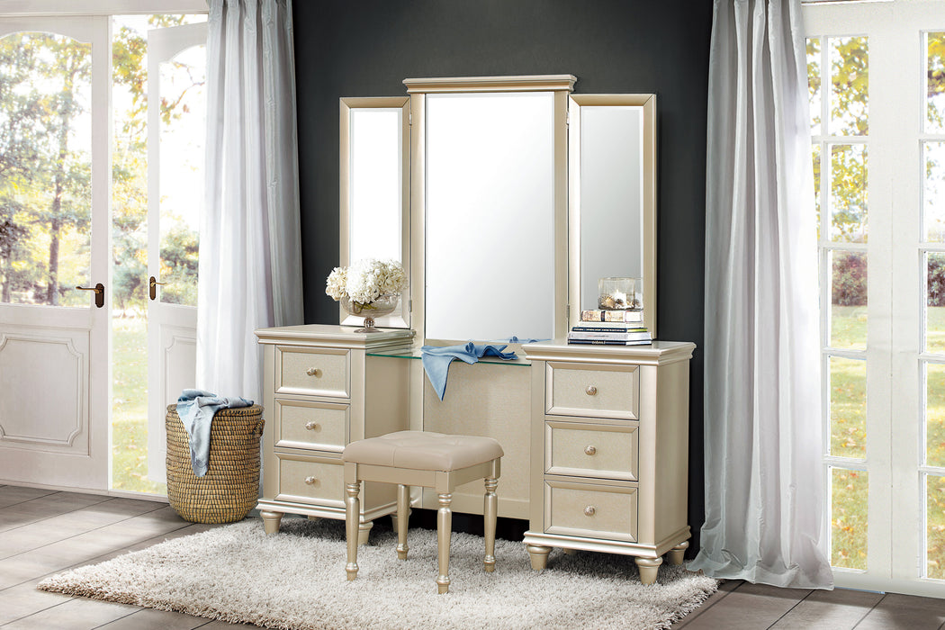 Celandine (3)Vanity Dresser with Mirror