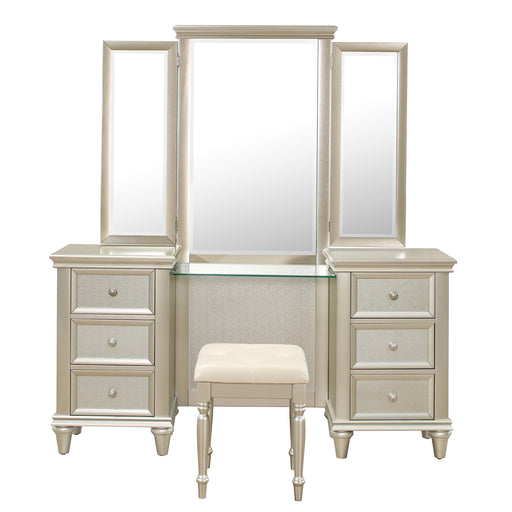 Celandine (3)Vanity Dresser with Mirror