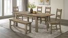 Cardova 6-piece Extension Table Dining Set Vineyard Oak