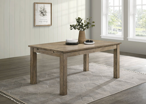 Cardova 87-inch Solid Wood Extension Dining Table Vineyard Oak - Brown