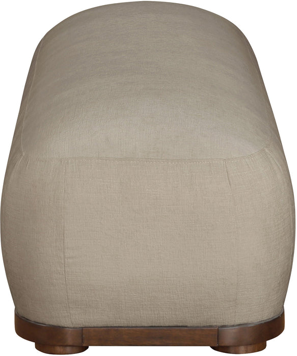 Calum Chenille Fabric Upholstered Bench