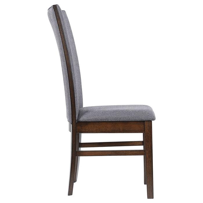 Juego de comedor rectangular Sherwood de 5 piezas - marrón
